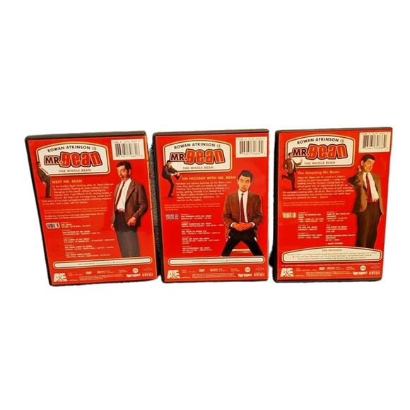 Rowan Atkinson Mr. Bean Three Set DVD's - Picture 2 of 9